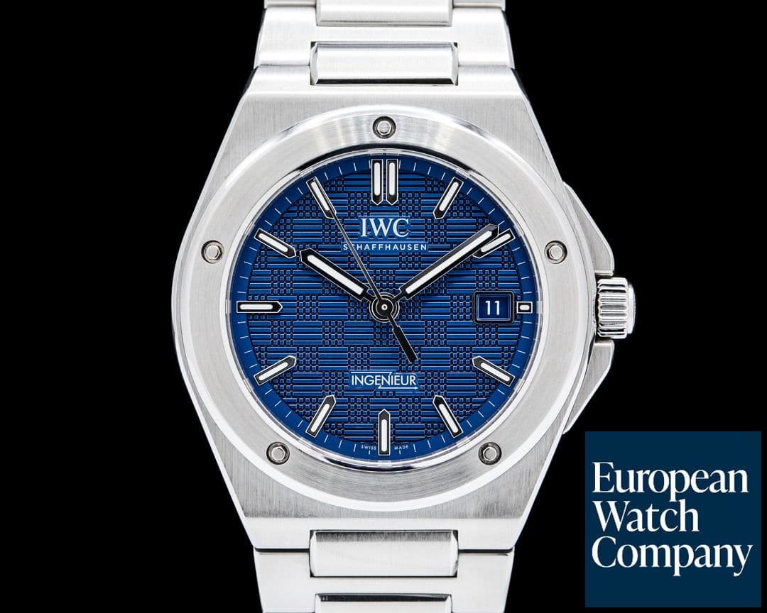Image of IWC IW328907 Ingenieur Automatic 40 SS Blue Dial