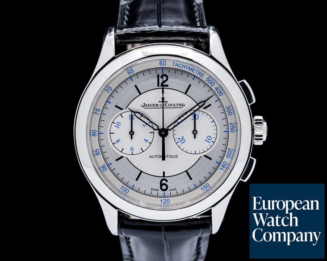 Image of Jaeger-LeCoultre Q1538530 Master Chronograph SS Silver Sector Dial