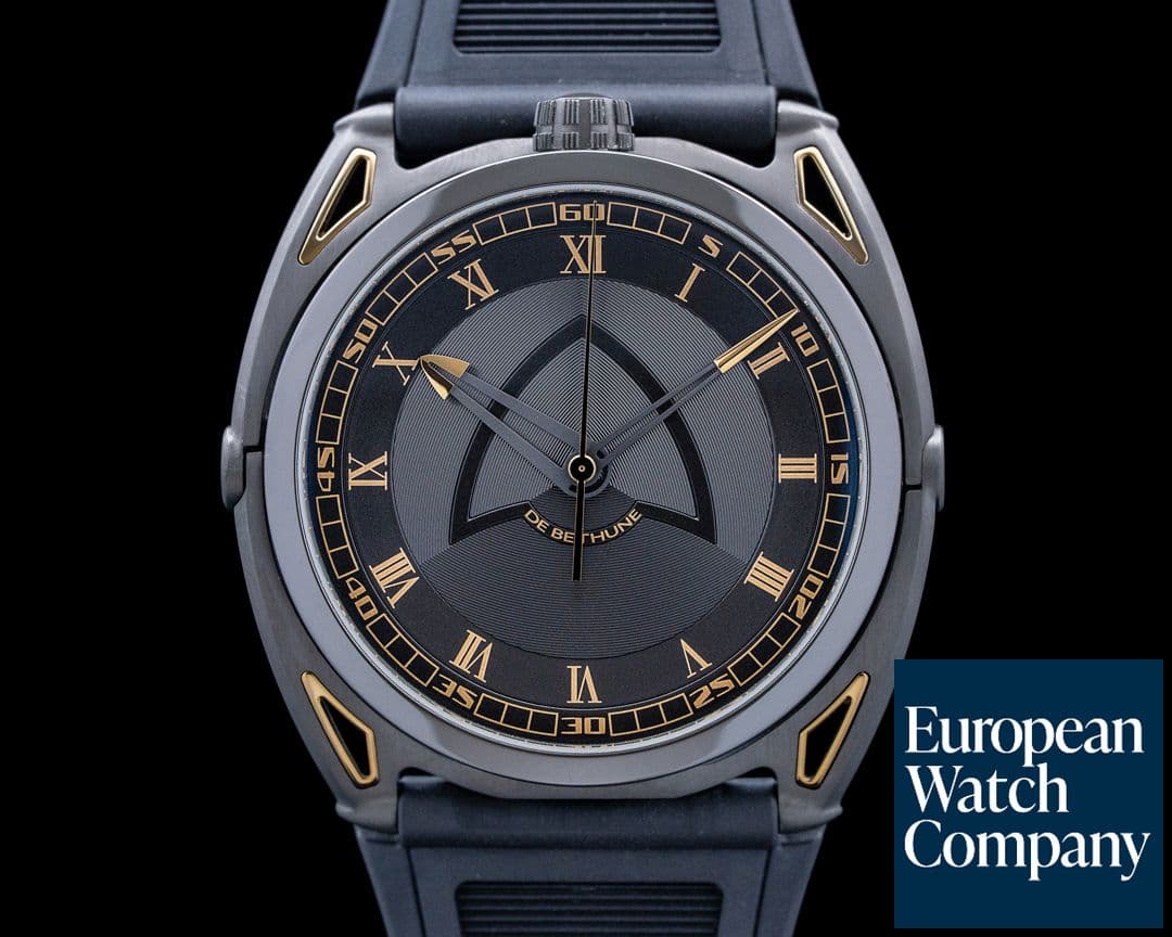 Image of De Bethune DB27 Titan Hawk JPS Zirconium Black Dial LIMITED