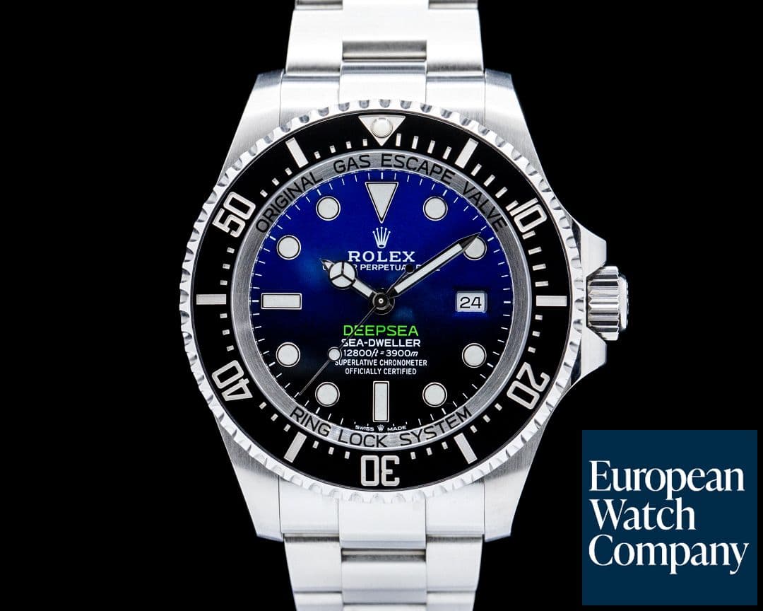 Image of Rolex 126660 Sea-Dweller Deepsea "James Cameron" SS Blue Dial