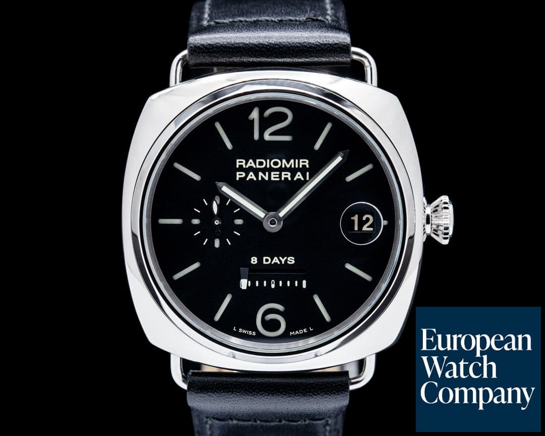Image of Panerai PAM00268 Radiomir 8 Days SS Black Dial