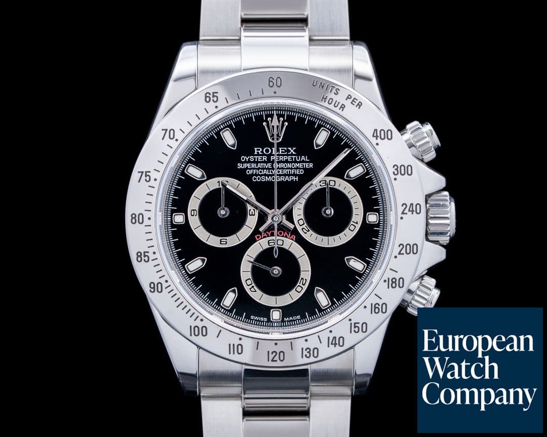 Image of Rolex 116520 Daytona SS Black Dial Circa. 2004