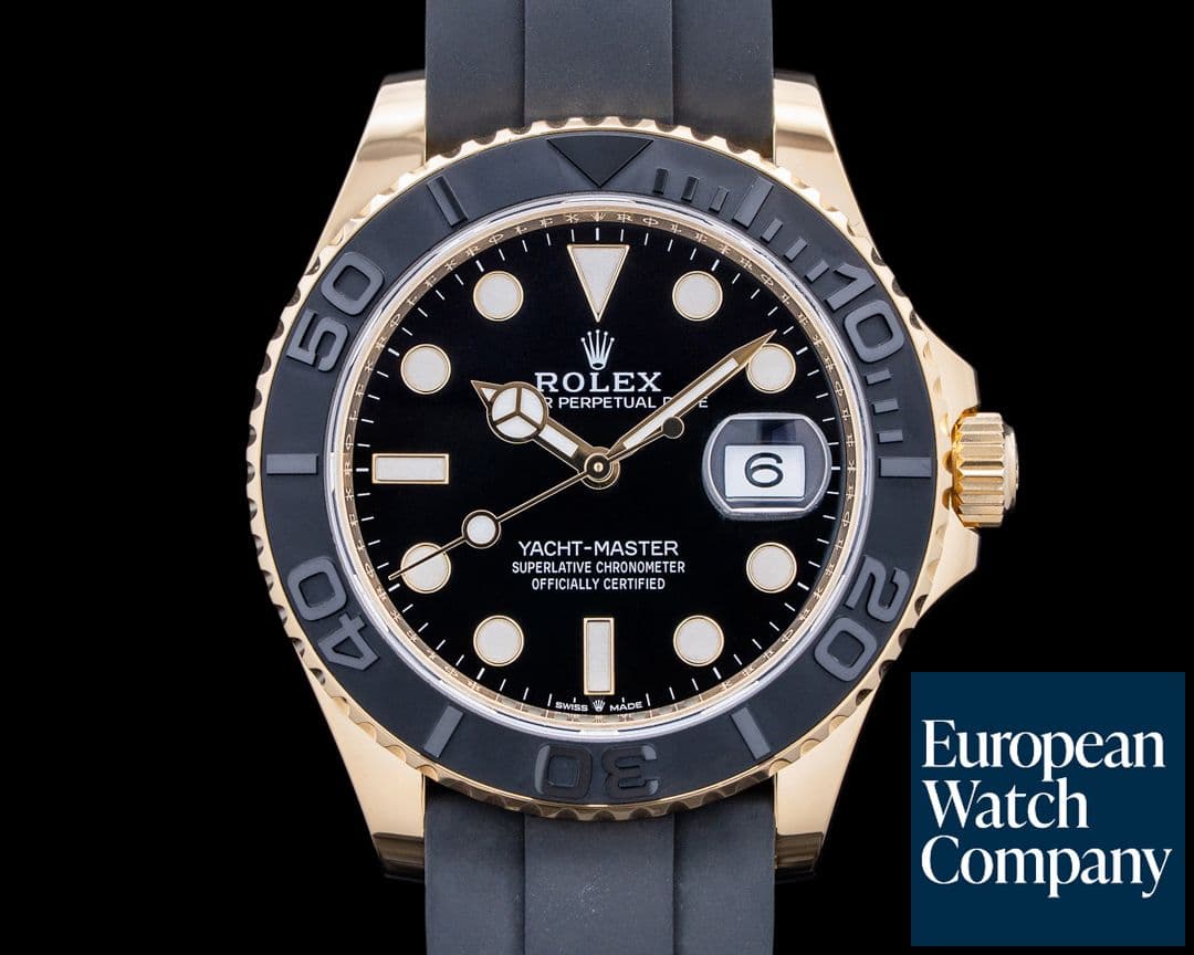 Image of Rolex 226658 Yacht-Master 42 18K Yellow Gold Black Dial