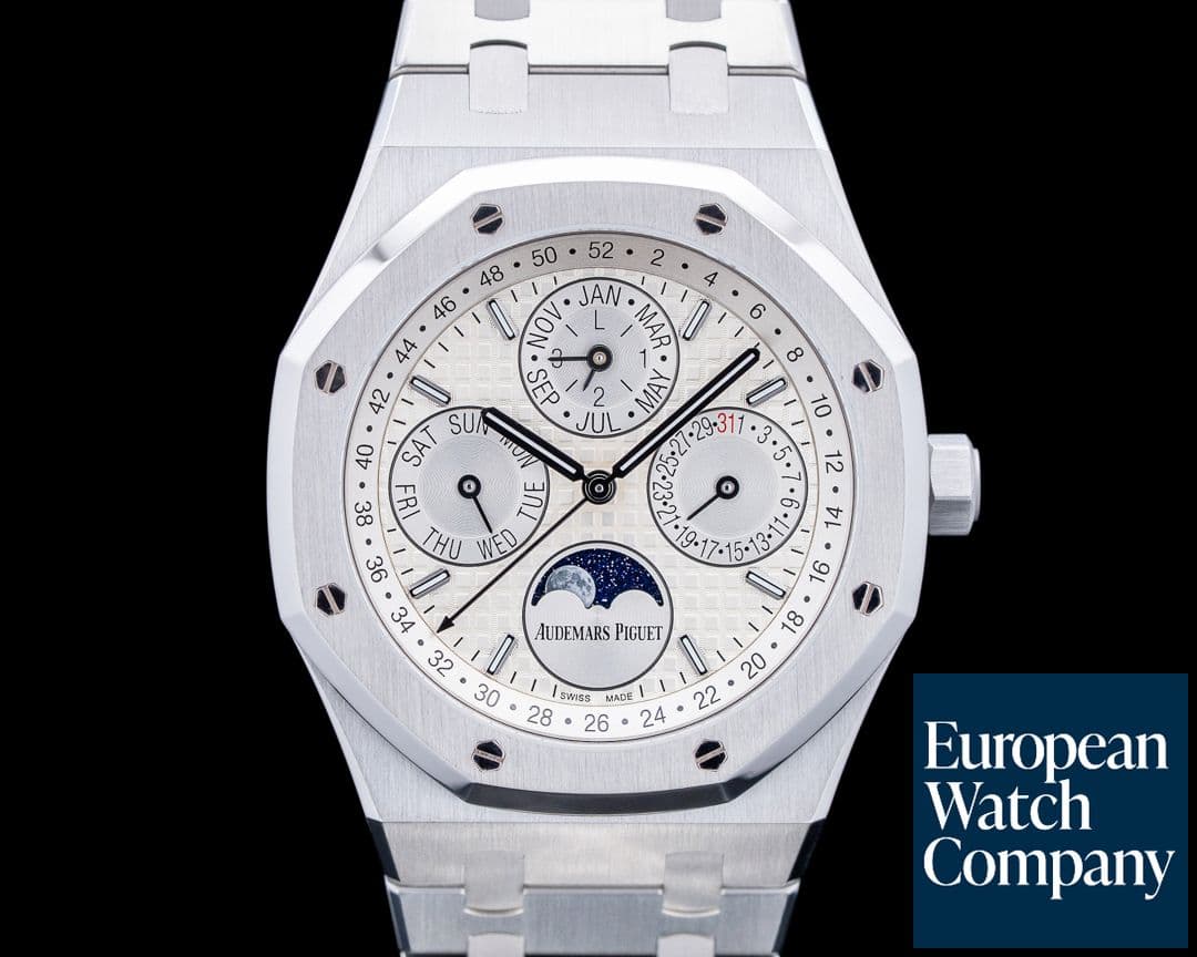 Image of Audemars Piguet 26574ST Royal Oak Perpetual Calendar SS Silver Dial
