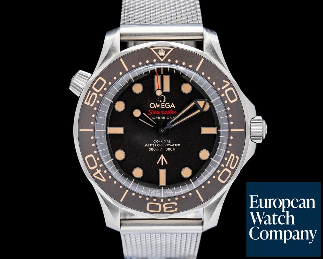 Image of Omega Seamaster Diver 300M 007 Edition Titanium Black Dial 2026