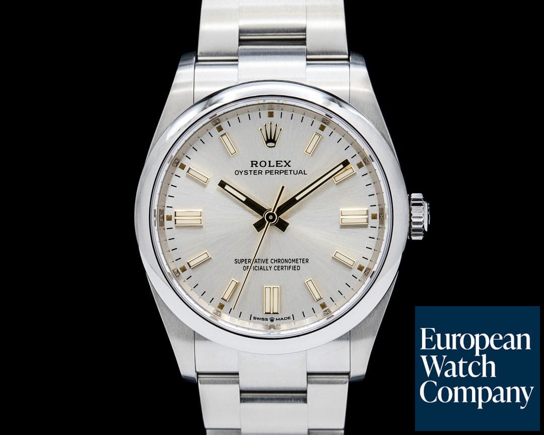 Image of Rolex 126000 Oyster Perpetual SS Silver Dial
