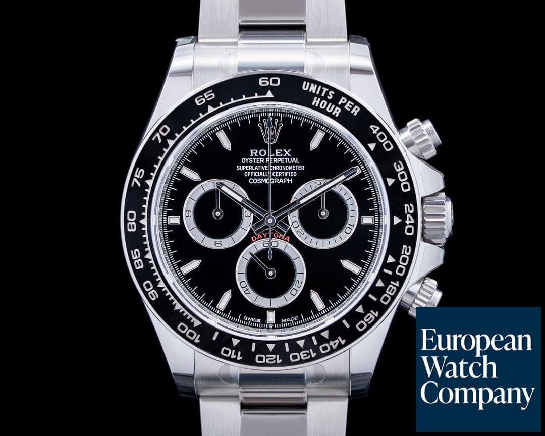 Image of Rolex 126500LN Daytona SS Black Dial 2026 UNWORN