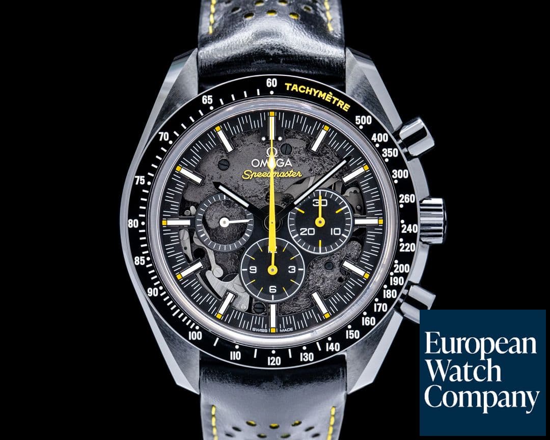 Image of Omega Speedmaster "Dark Side of the Moon" Black Ceramic Black Dial