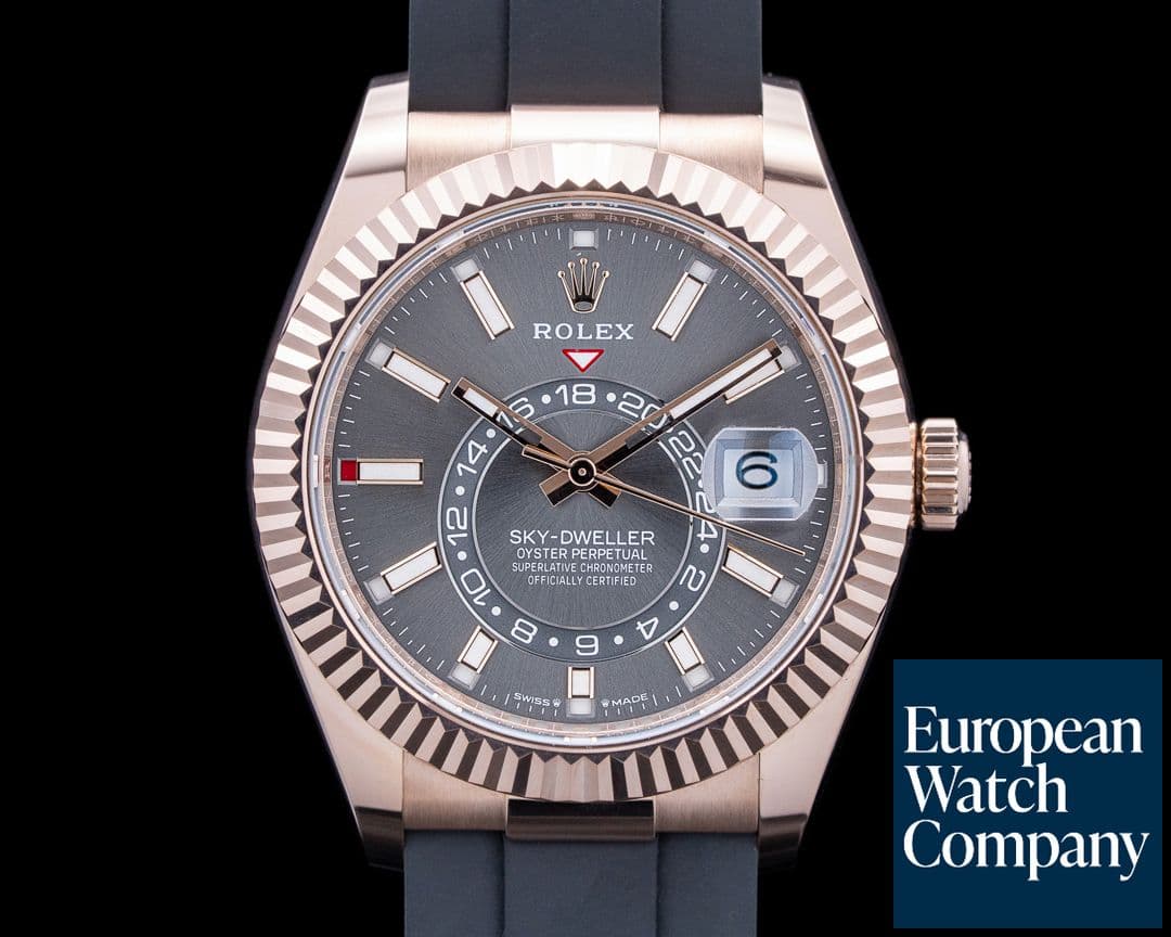 Image of Rolex 336235 Sky Dweller 18K Rose Gold Gray Slate Dial 2026