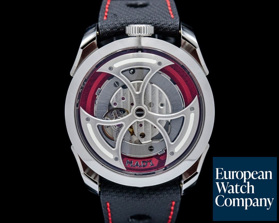 Image of MB&F M.A.D. 1 SS Red Dial