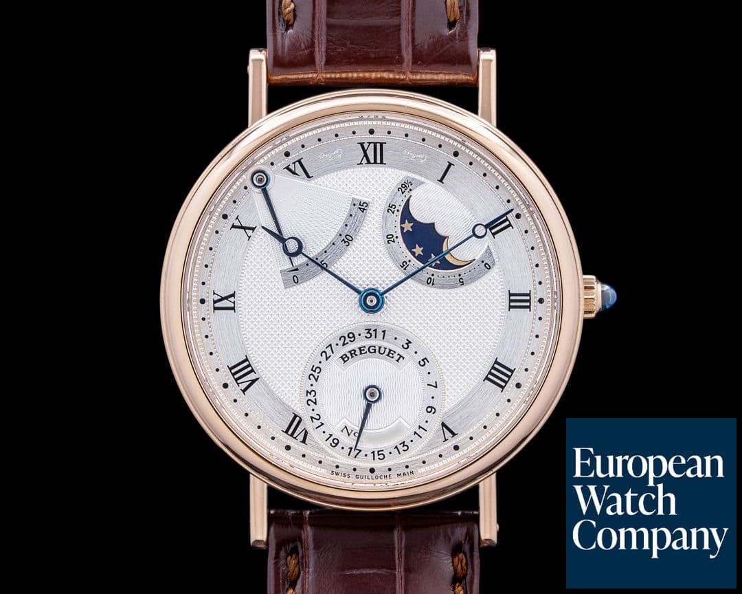 Image of Breguet 3137BR Classique Automatic 18K Rose Gold Silver Dial