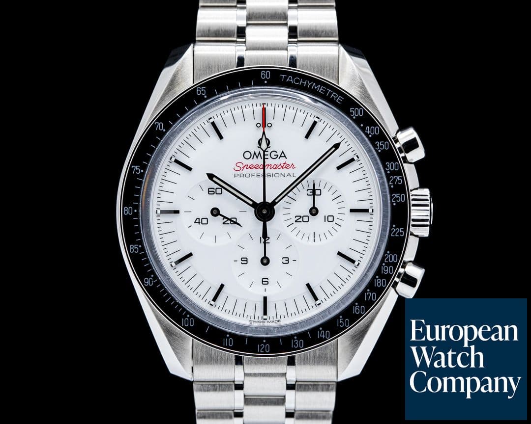Image of Omega Speedmaster Moonwatch Professional SS White Dial
