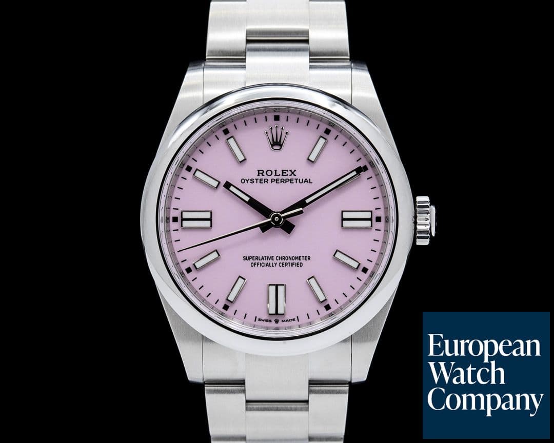 Image of Rolex 134300 Oyster Perpetual 41 SS Candy Pink Dial 2026