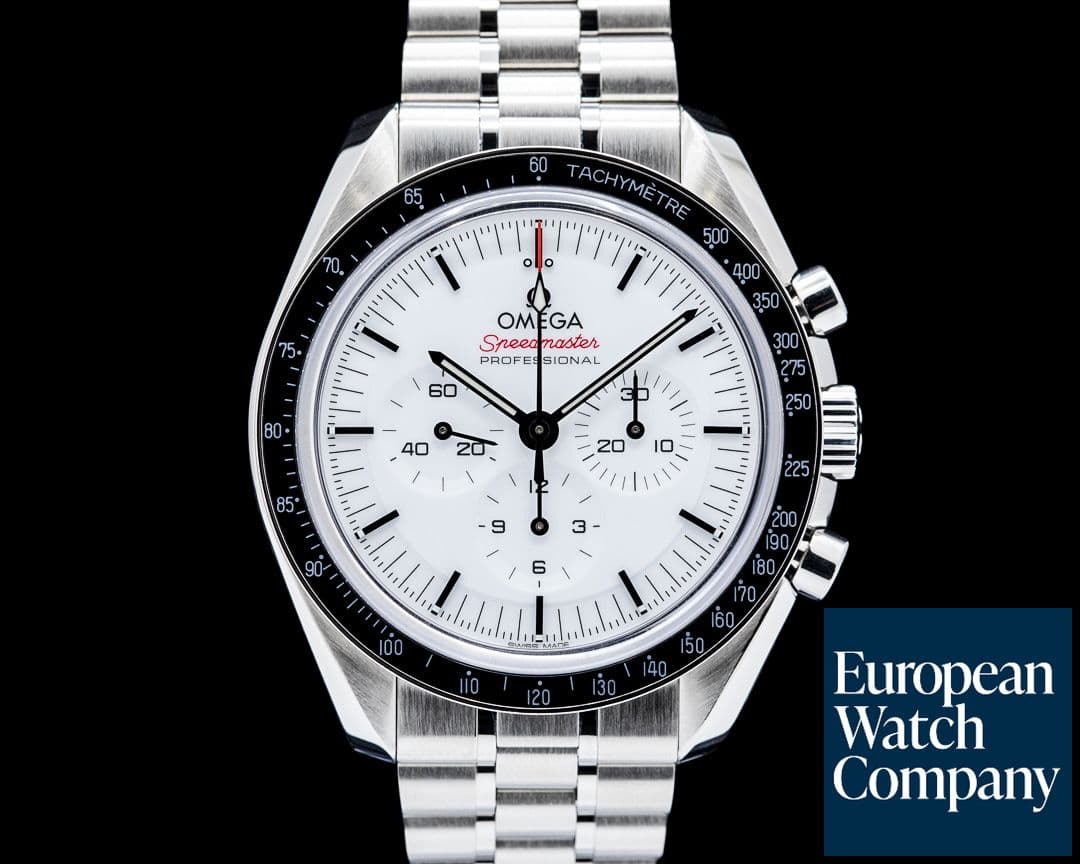 Image of Omega Speedmaster Moonwatch Professional SS White Dial