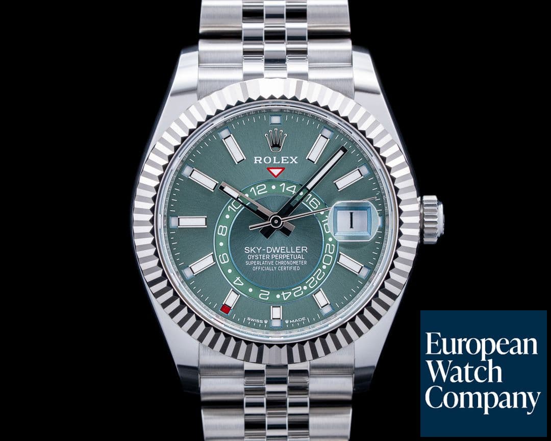 Image of Rolex 336934 Sky-Dweller Jubilee SS Green Dial 2026