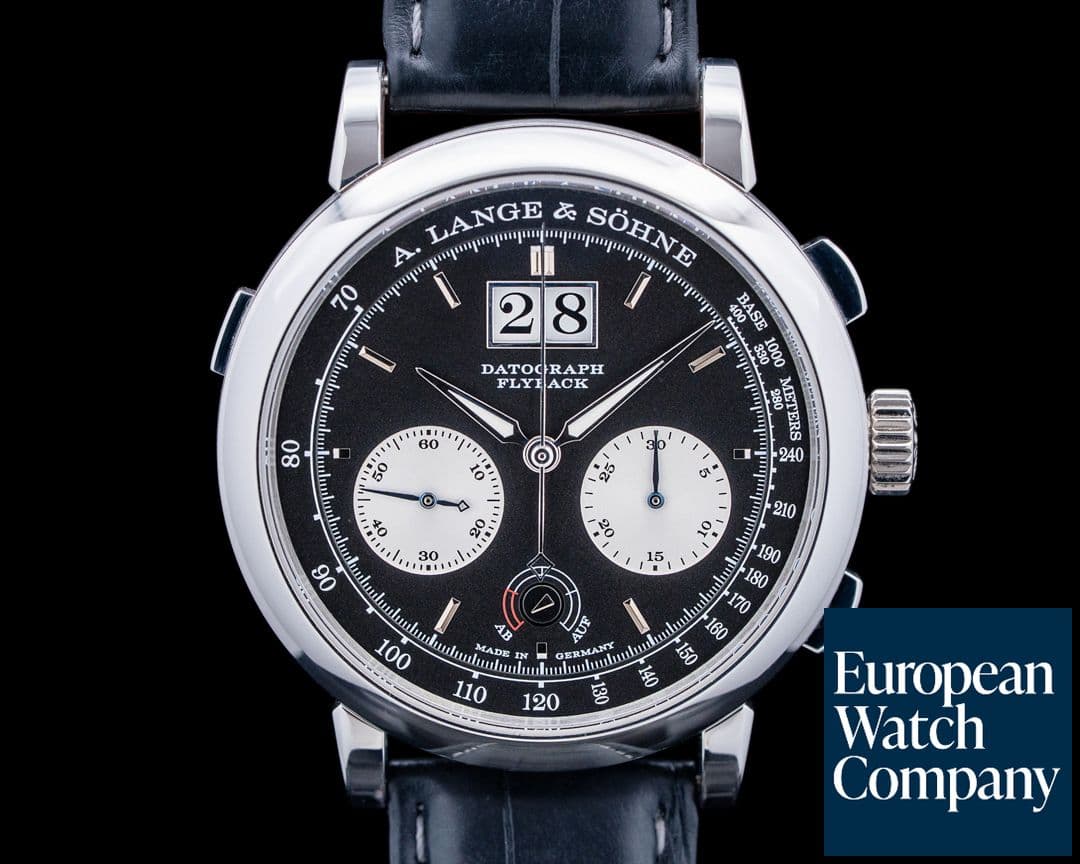 Image of A. Lange & Söhne 405.035 Datograph Up / Down Platinum Black Dial