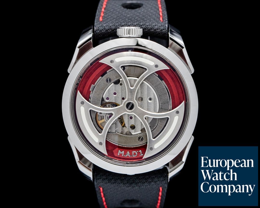 Image of MB&F M.A.D. 1 SS Red Dial