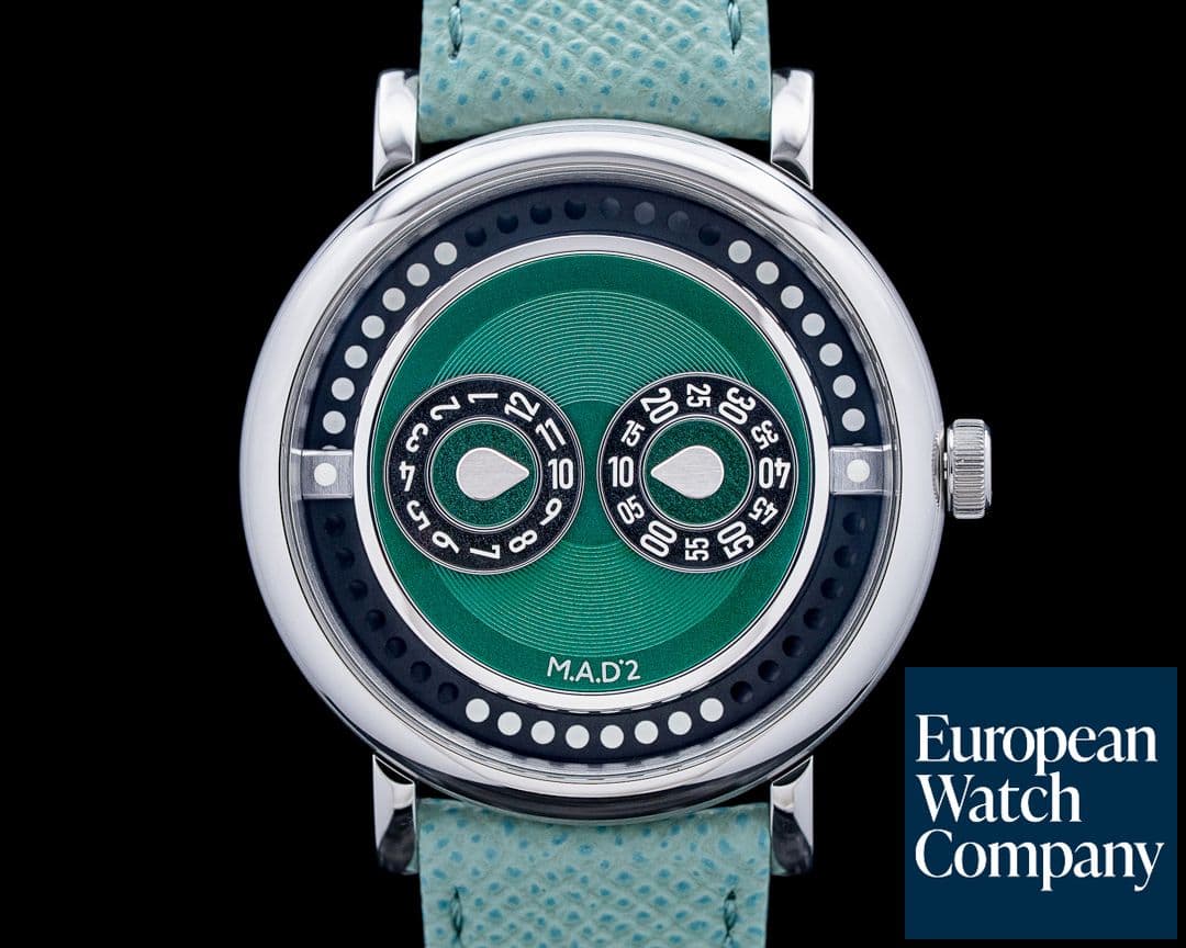 Image of MB&F M.A.D 2 SS Green Dial