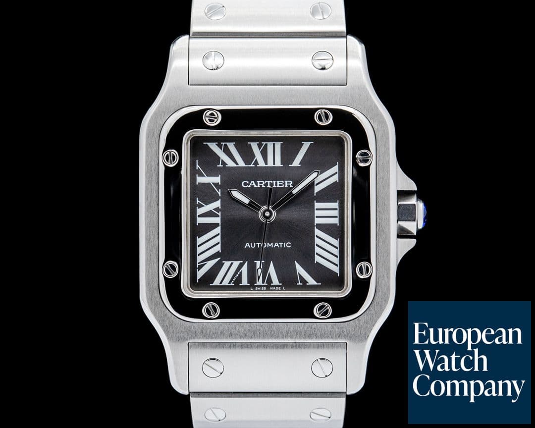 Image of Cartier 2319 Santos Galbee SIHH SS Gray Dial LIMITED