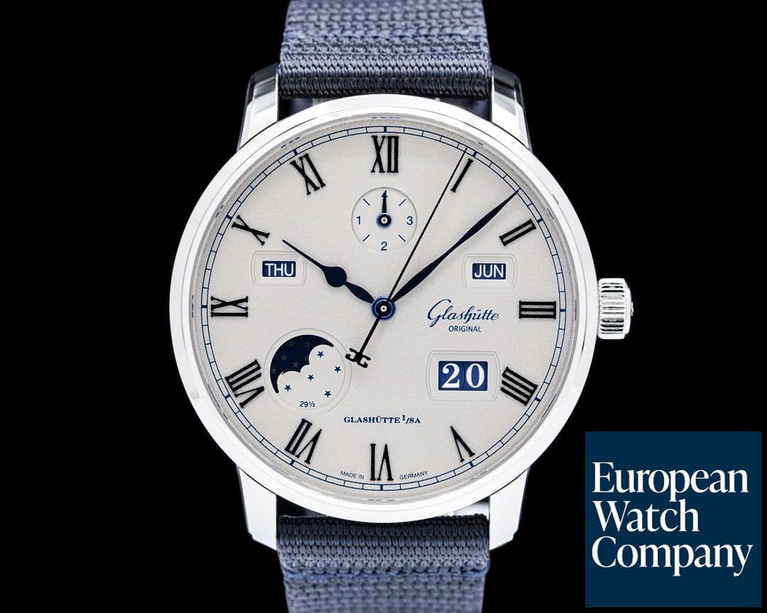Image of Glashütte Original Senator Excellence Perpetual Calendar SS Gray Dial
