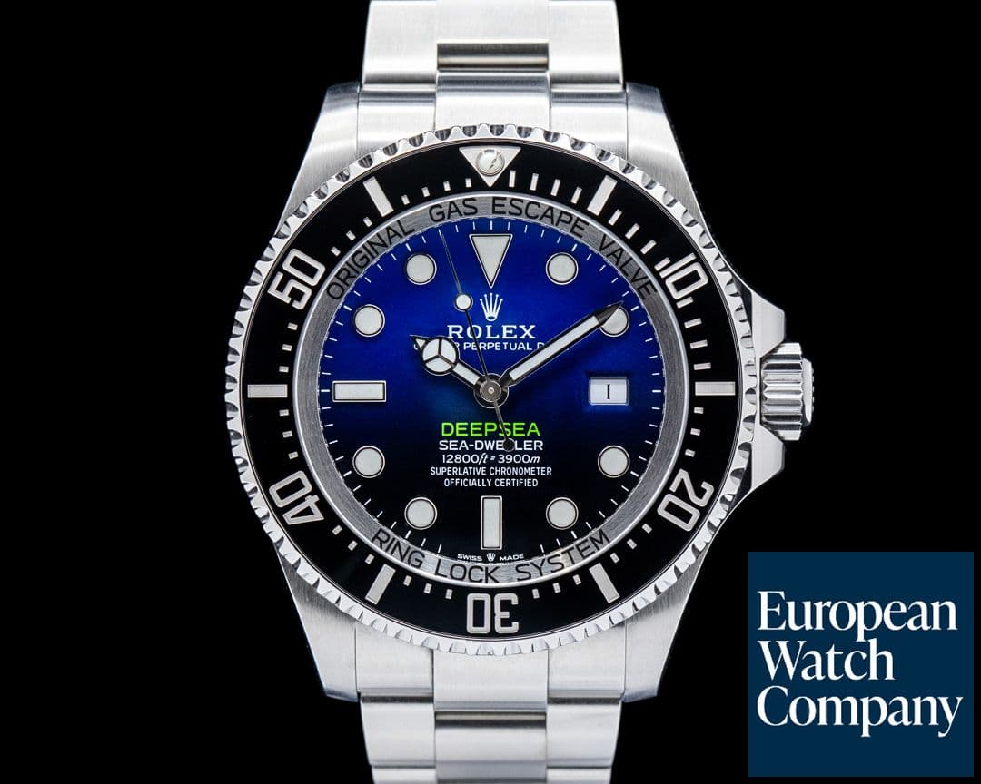 Image of Rolex 126660 Sea-Dweller Deepsea "James Cameron" SS Blue Dial