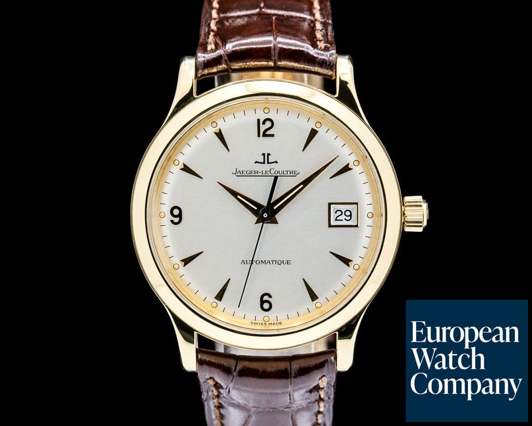 Image of Jaeger-LeCoultre 140.1.89 Master Control Grande Taille 18K Yellow Gold Silver Dial