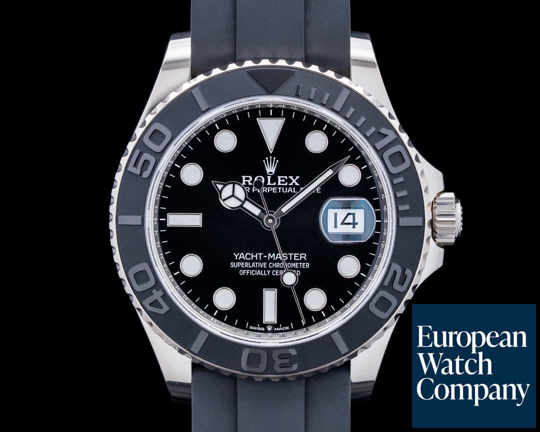 Image of Rolex 226659 Yacht-Master 18K White Gold Black Dial