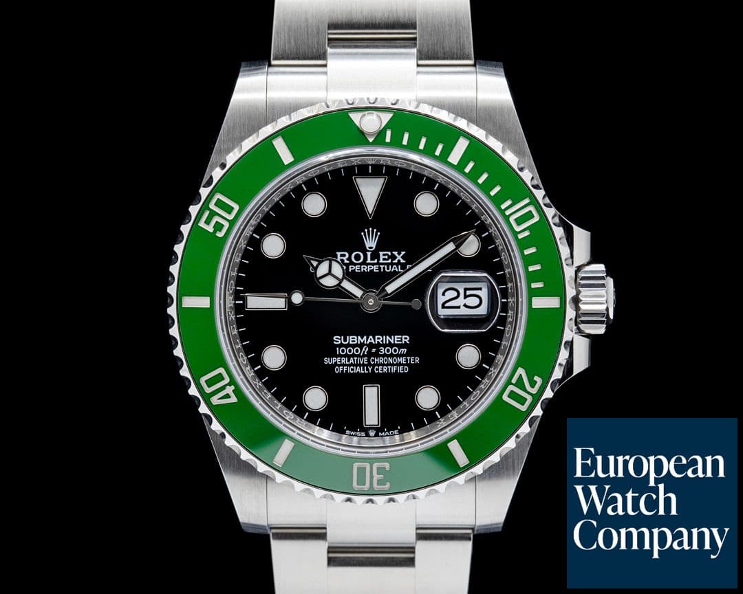 Image of Rolex 126610LV Submariner Date "Starbucks" SS Black Dial 2026 UNWORN
