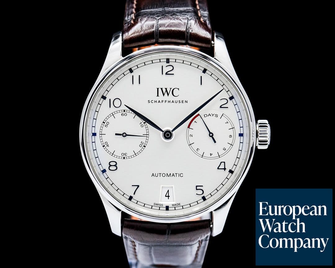 Image of IWC IW500712 Portugieser Automatic SS Silver Dial