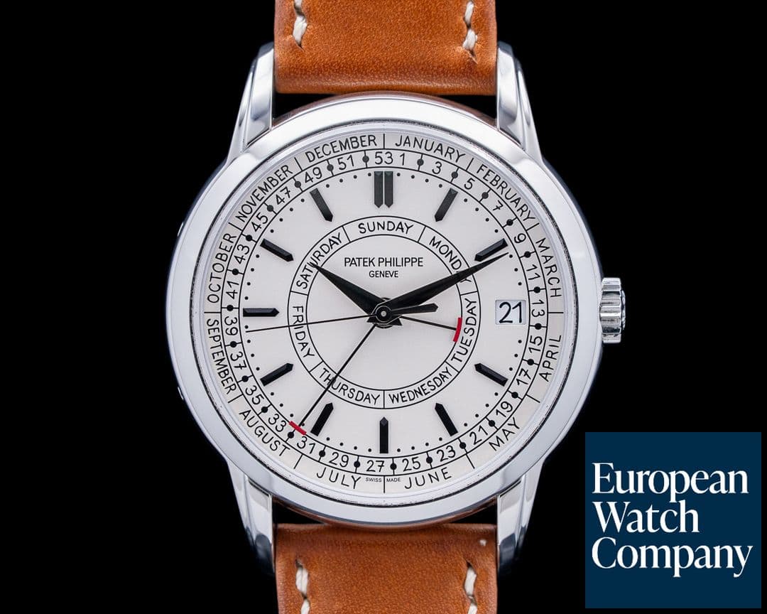 Image of Patek Philippe 5212A Calatrava Weekly Calendar SS Silver Dial