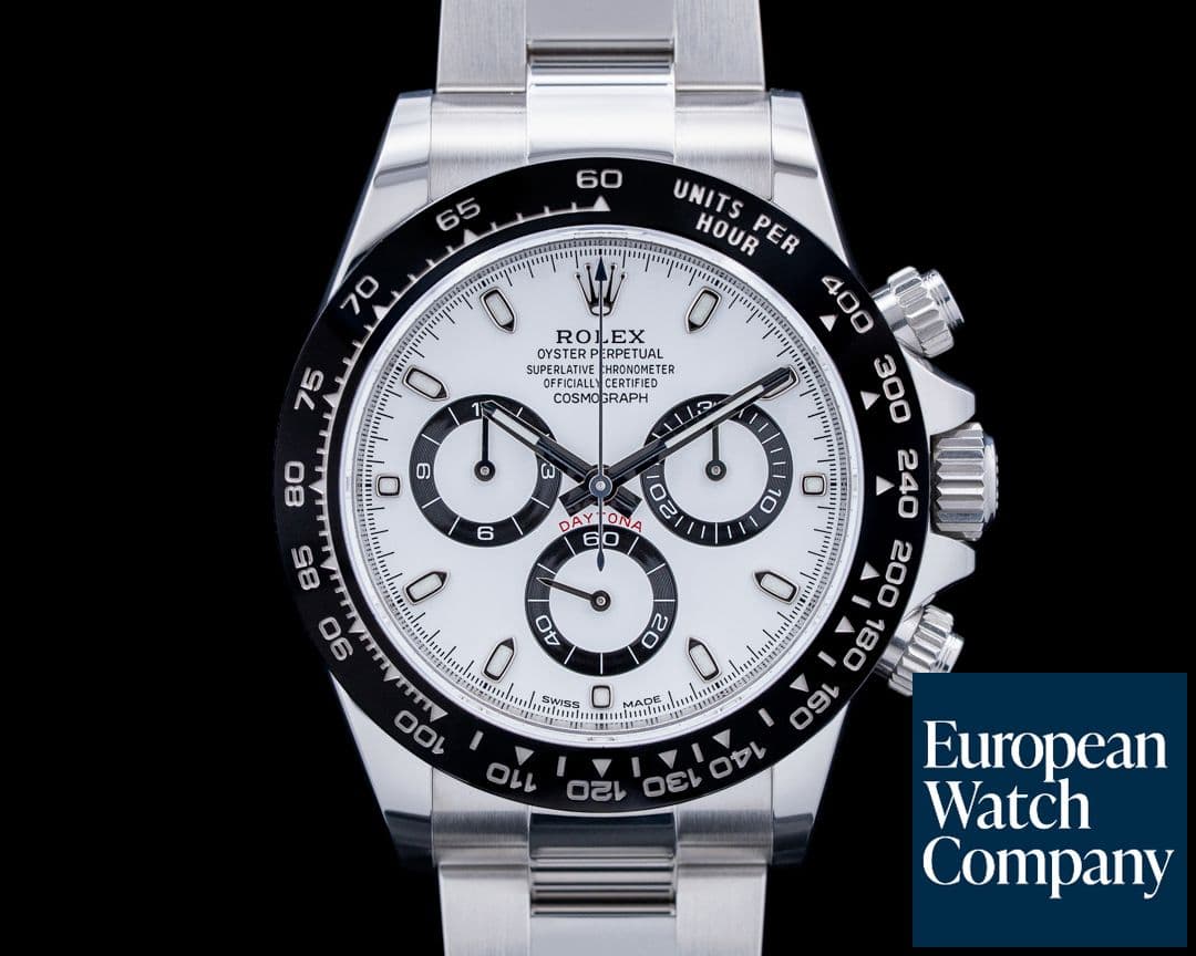 Image of Rolex 116500LN Daytona Ceramic "Panda" SS White Dial
