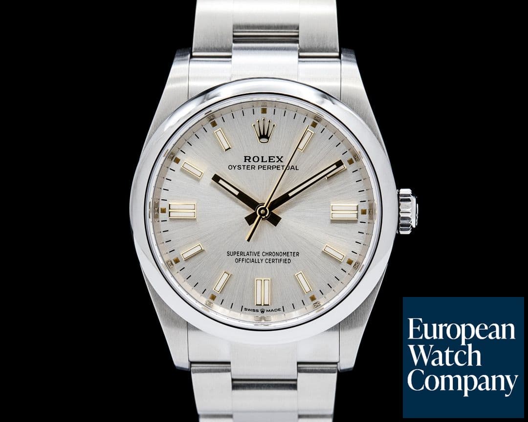 Image of Rolex 126000 Oyster Perpetual SS Silver Dial