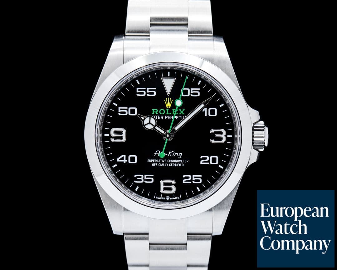Image of Rolex 126900 Air-King SS Black Dial