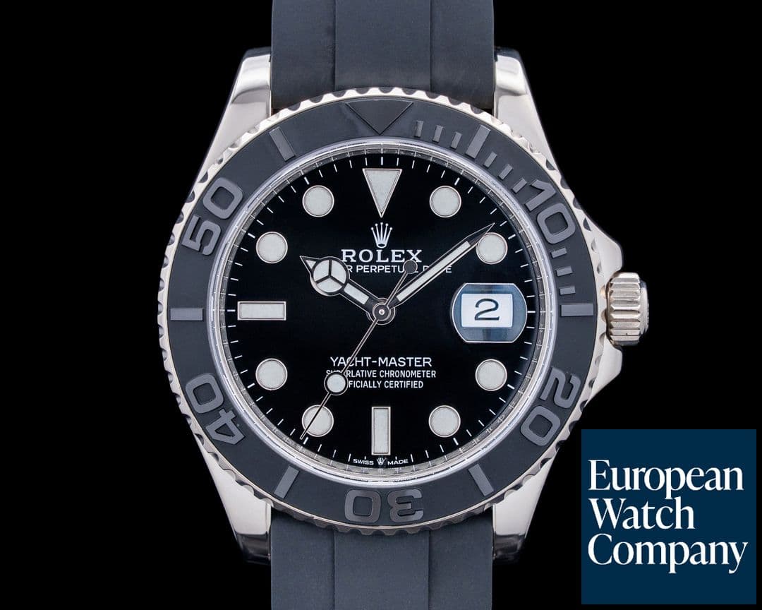 Image of Rolex 226659 Yacht-Master 18K White Gold Black Dial