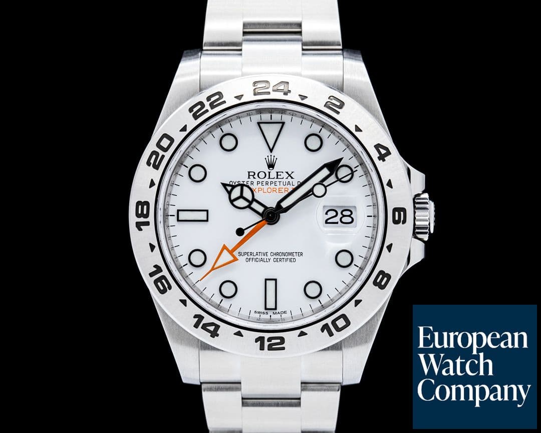 Image of Rolex 216570 Explorer II SS White Dial