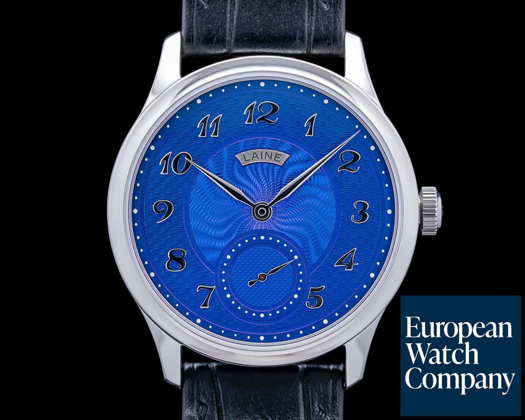 Image of Laine V38 Triple Guilloche SS Purple Dial 2026 UNWORN