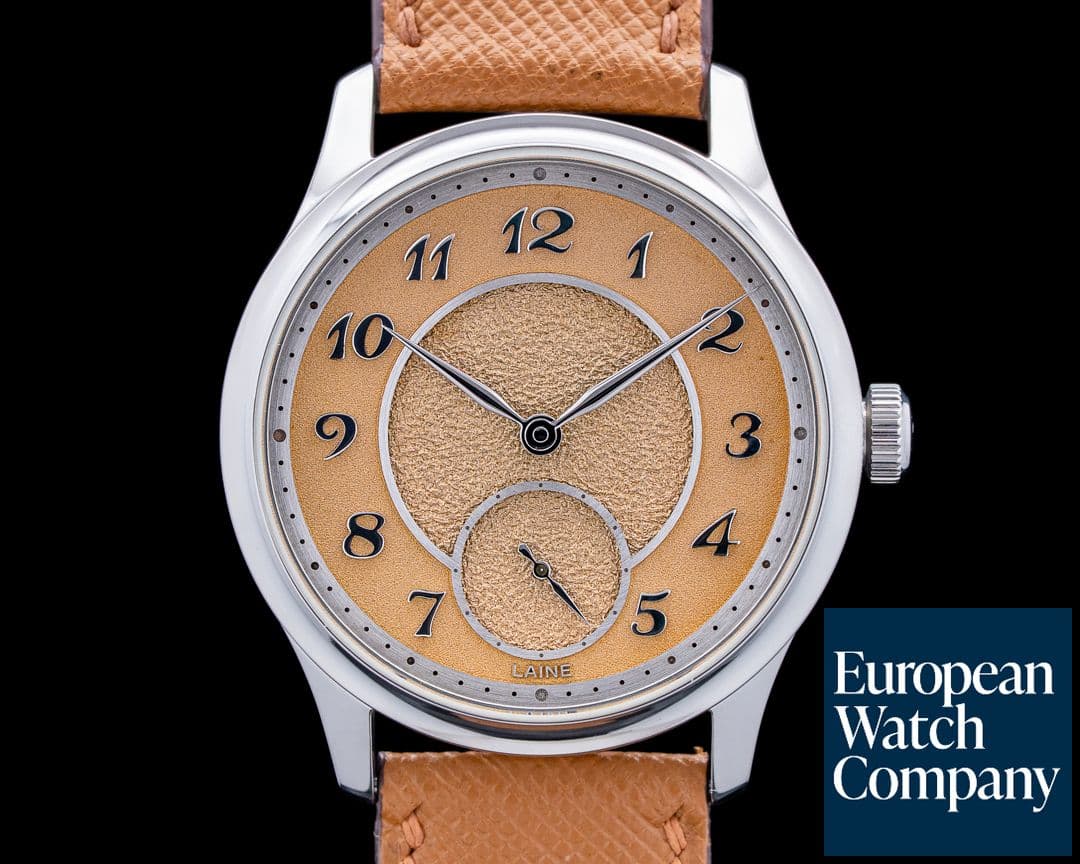 Image of Laine Laine V38 SS Salmon Guilloche Dial