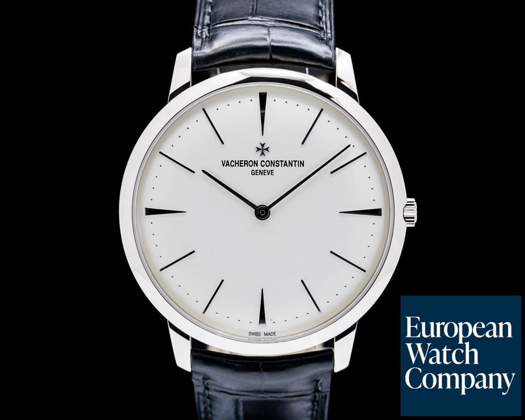 Image of Vacheron Constantin 81180 Patrimony Manual Wind 18K White Gold Silver Dial