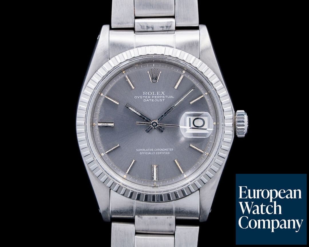 Image of Rolex 1603 Vintage Datejust SS Gray Dial Circa. 1974