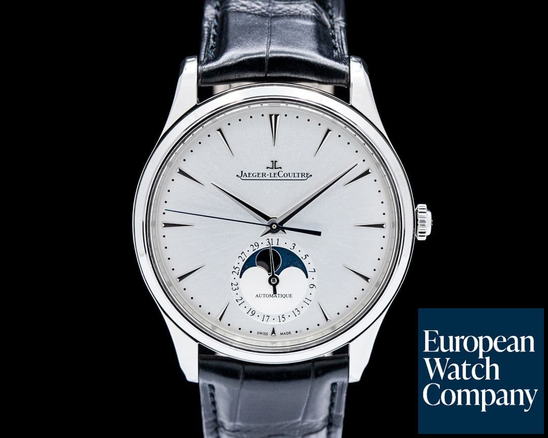 Image of Jaeger-LeCoultre Q1368430 Master Ultra Thin Moon SS Silver Dial