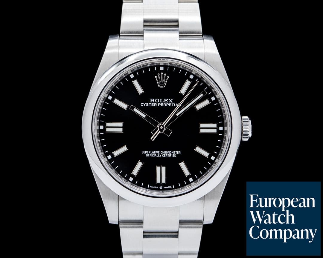 Image of Rolex 124300 Oyster Perpetual 41 SS Black Dial