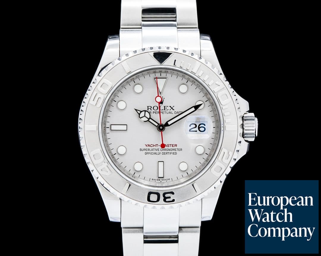 Image of Rolex 16622 Yacht-Master 40MM  Platinum Bezel SS Gray Dial Circa. 2010