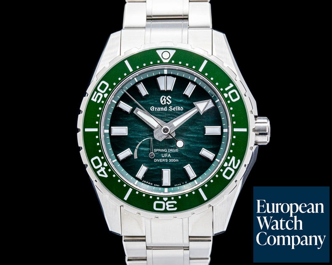 Image of Grand Seiko SLGB025 Evolution 9 Ushio 300 High-Intensity Titanium Green Dial 2026