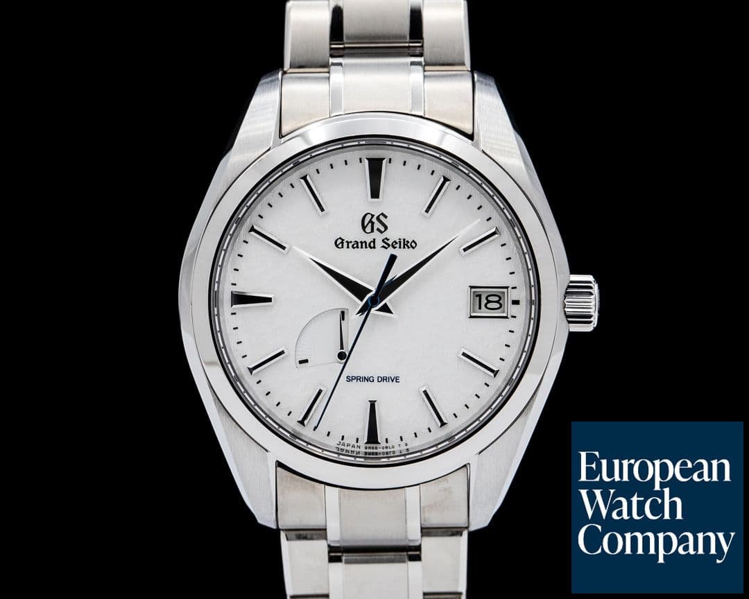 Image of Grand Seiko SBGA211G Spring Drive "Snowflake" Titanium White Dial