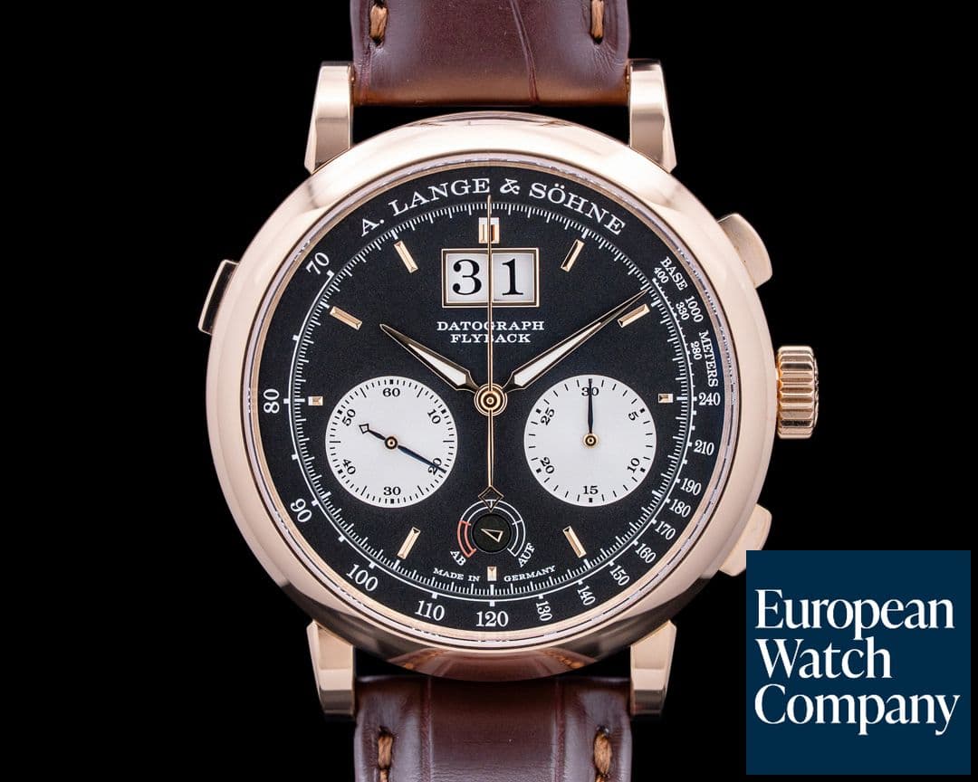 Image of A. Lange & Söhne 405.031 Datograph Up Down 18K Rose Gold Black Dial 2026