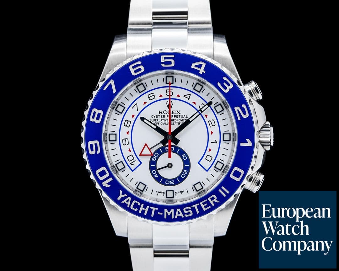 Image of Rolex 116680 Yacht-Master II SS White Dial