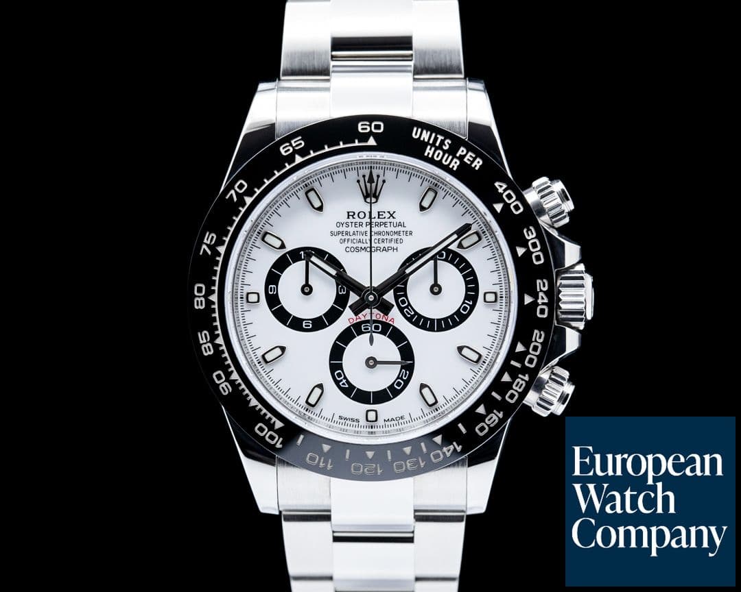 Image of Rolex 116500LN Daytona "Panda" Ceramic SS White Dial
