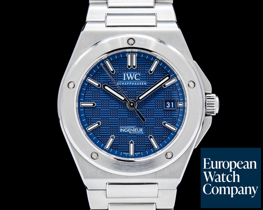 Image of IWC IW328907 Ingenieur Automatic 40 SS Blue Dial 2025