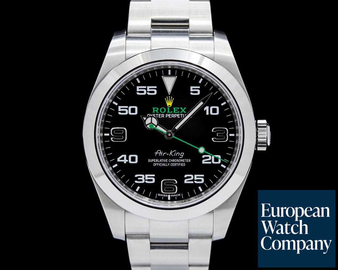 Image of Rolex 116900 Air-King SS Black Dial