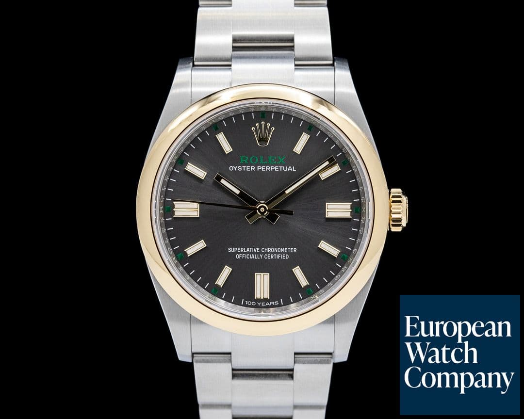 Image of Rolex 126003 Oyster Perpetual 36 "100 Years" SS/ 18K YG Gray Slate Dial 2026